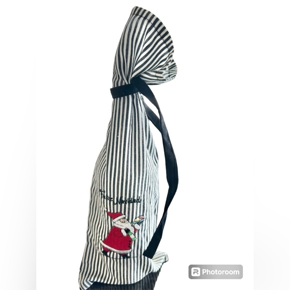 Wine Bottle Bag, new never used, Feliz Navidad - Picture 1 of 8
